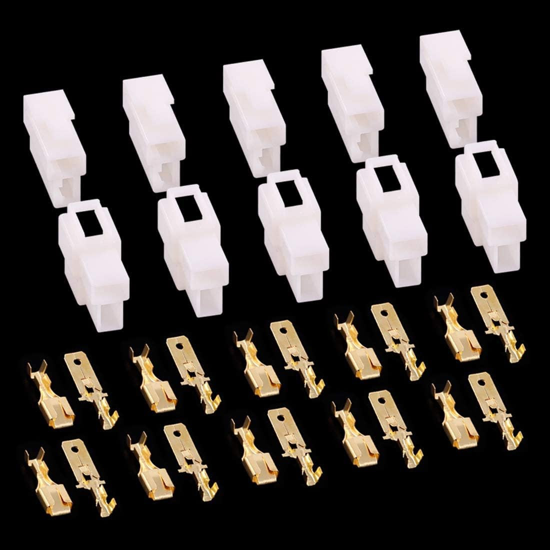 6.3MM Electrical Automotive Wire Connectors Male Female Socket Plug Terminal for