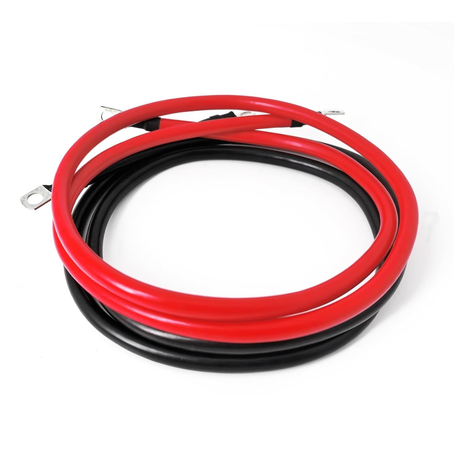 4 AWG Battery Cable 6FT 4 Gauge Pure Copper Battery Inverter Cables with 3/8 …