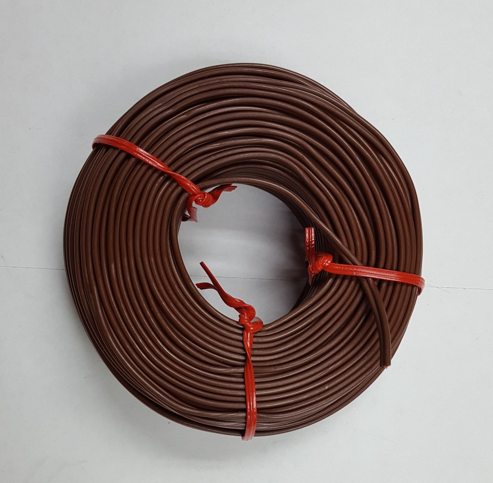1 ROLL – 100 FOOT, 24 GAUGE SPEAKER WIRE – BROWN # ZSW-24-100BR
