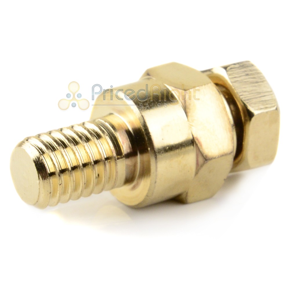 GM Short Battery Side Post Terminal Tap Extender GMC Mount Quality Gold Plated