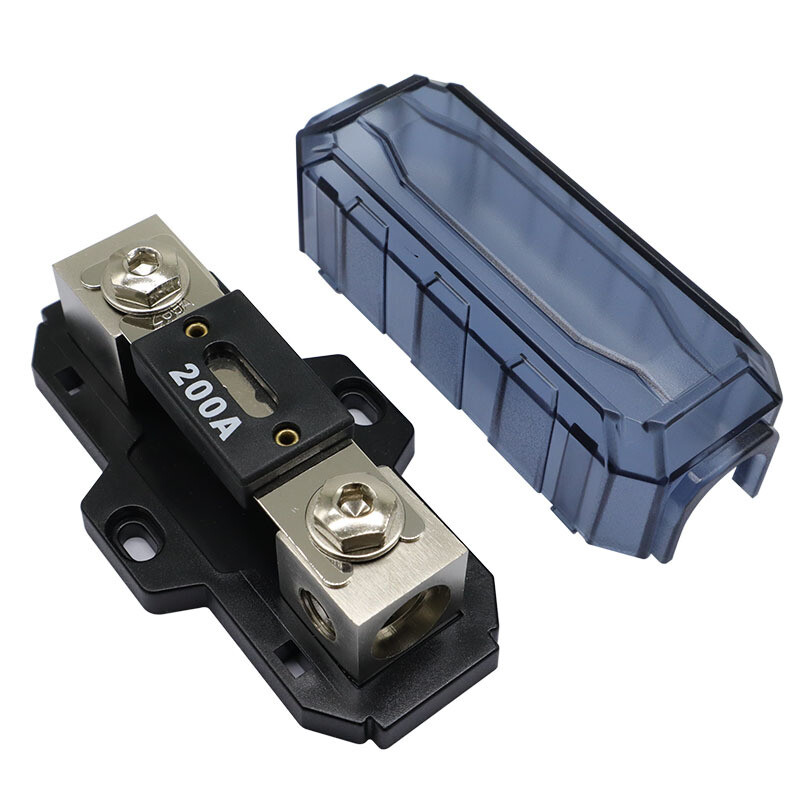 2X Car Audio 0 Gauge Inline ANL Fuse Holder 100/150/200/250/300A Fuse Universal