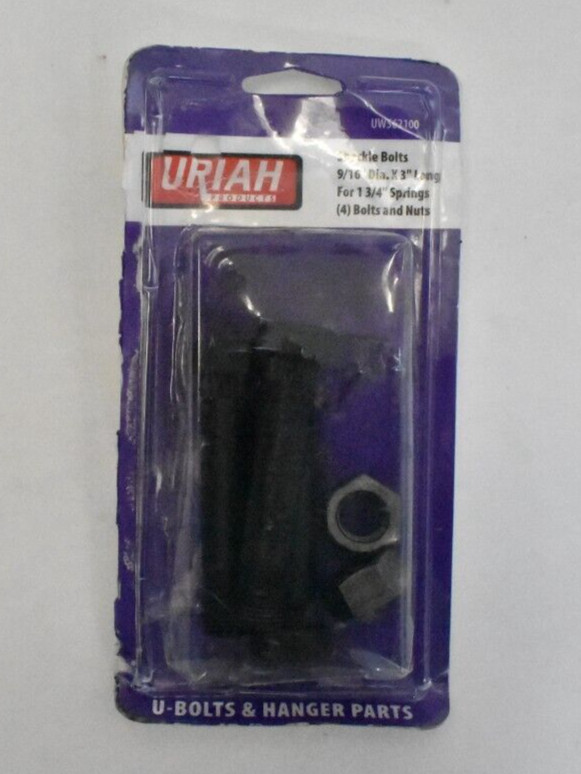 Infinite Innovations UW562100 Shackle Bolt 9/16″ Diameter x 3″ Long