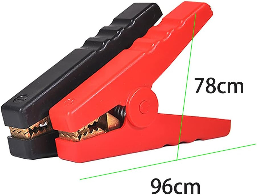 10AWG Battery Alligator Clips,Sae Quick Release Adapter to Alligator Clips wi…