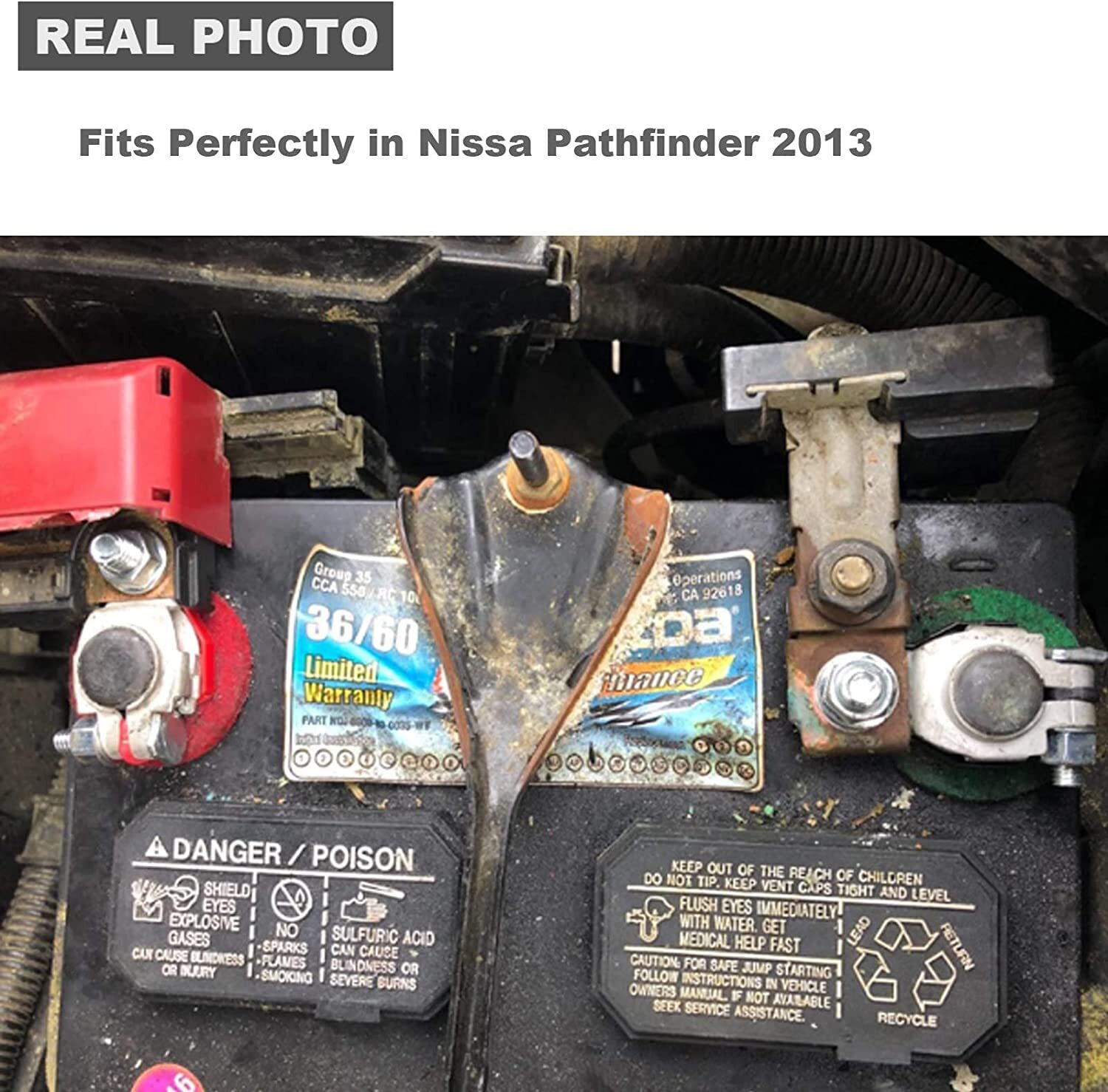 Battery Terminals for Nissan Positive and Negative 1 pair Top Post Batteries …