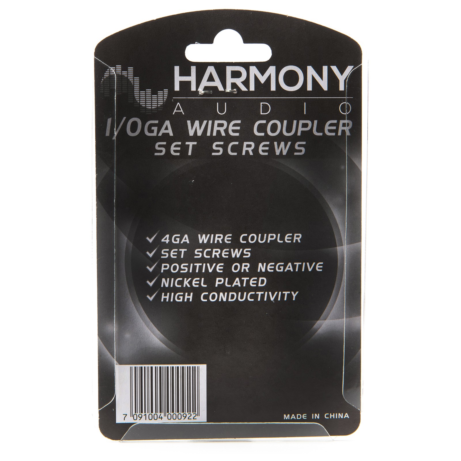 Harmony Audio HA-WC0 Car Stereo Power or Ground 1/0 Gauge Wire Splice Coupler