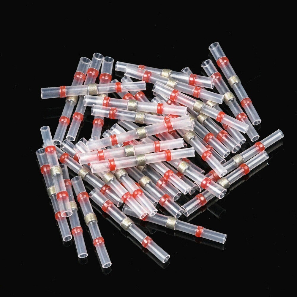1000PCS Waterproof Solder Stick Seal Sleeve Heat Shrink Butt Wire Connectors Kit