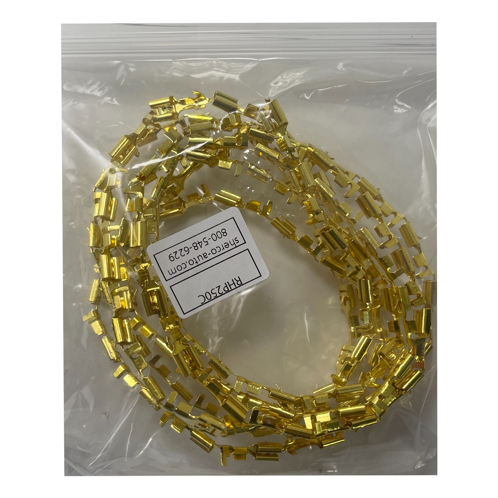 (100) Female Terminal for Relay Connector Locking Tang 1/4″ (.250) Push On Tab
