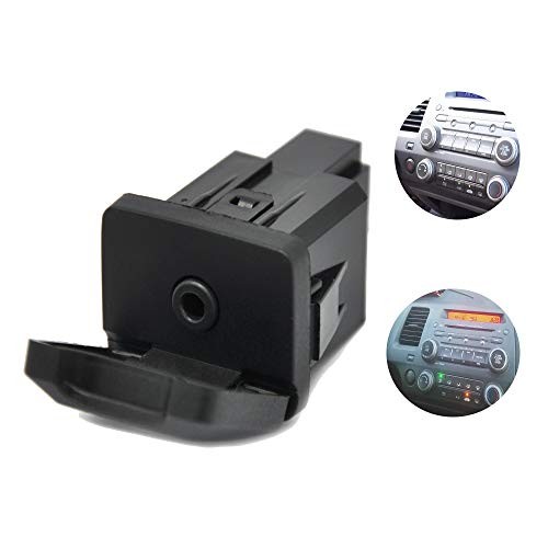 Aux Port for Honda Civic 39112-SNA-A01 Auxiliary Input Adapter black