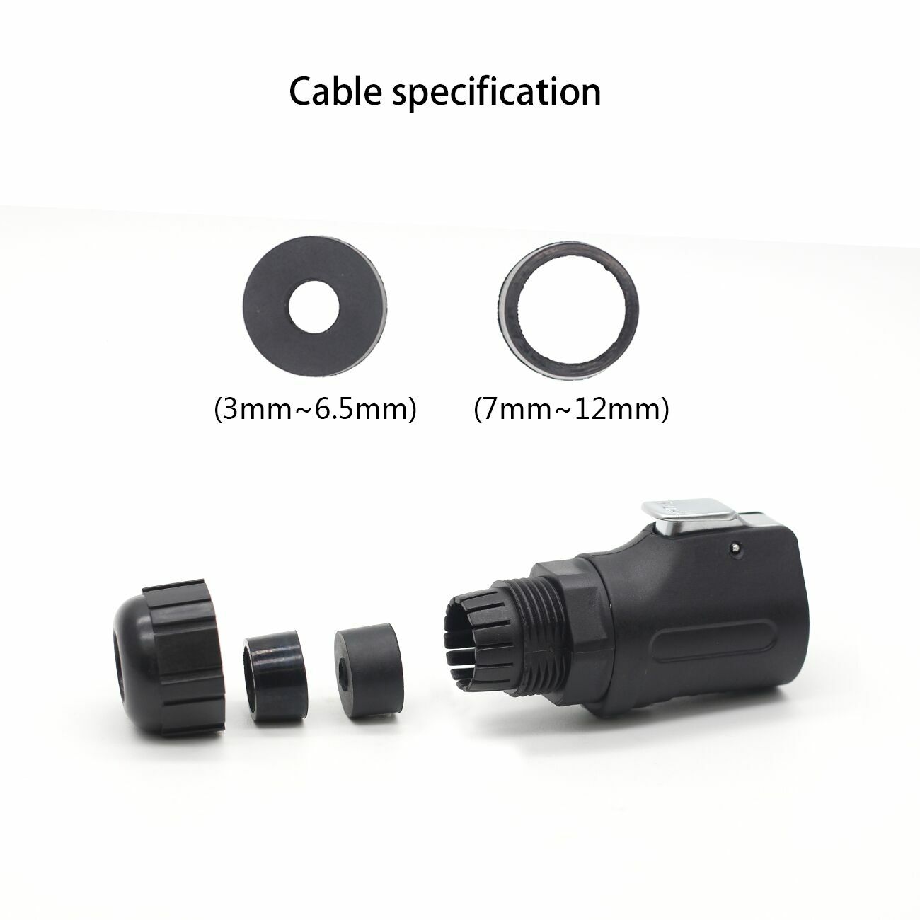 XHP20 30A 500V 2Pin Waterproof Wire Connector,Automobile Power Cable Connector