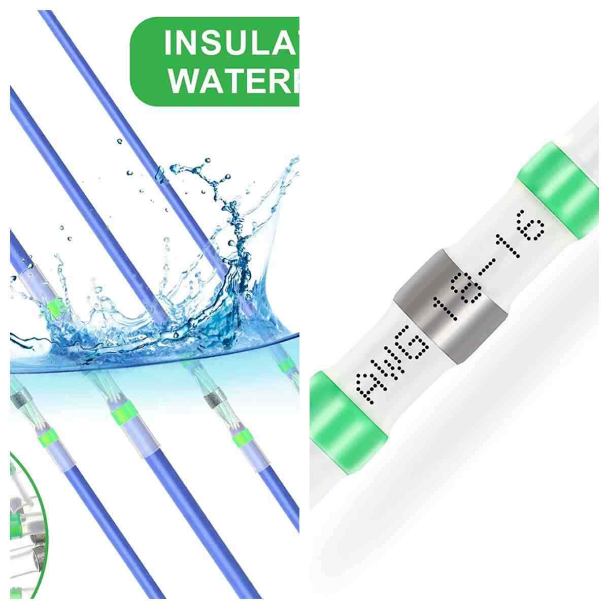 500X Waterproof18-16AWG Solder Sleeve Heat Shrink Tube Wire Terminal Connectors