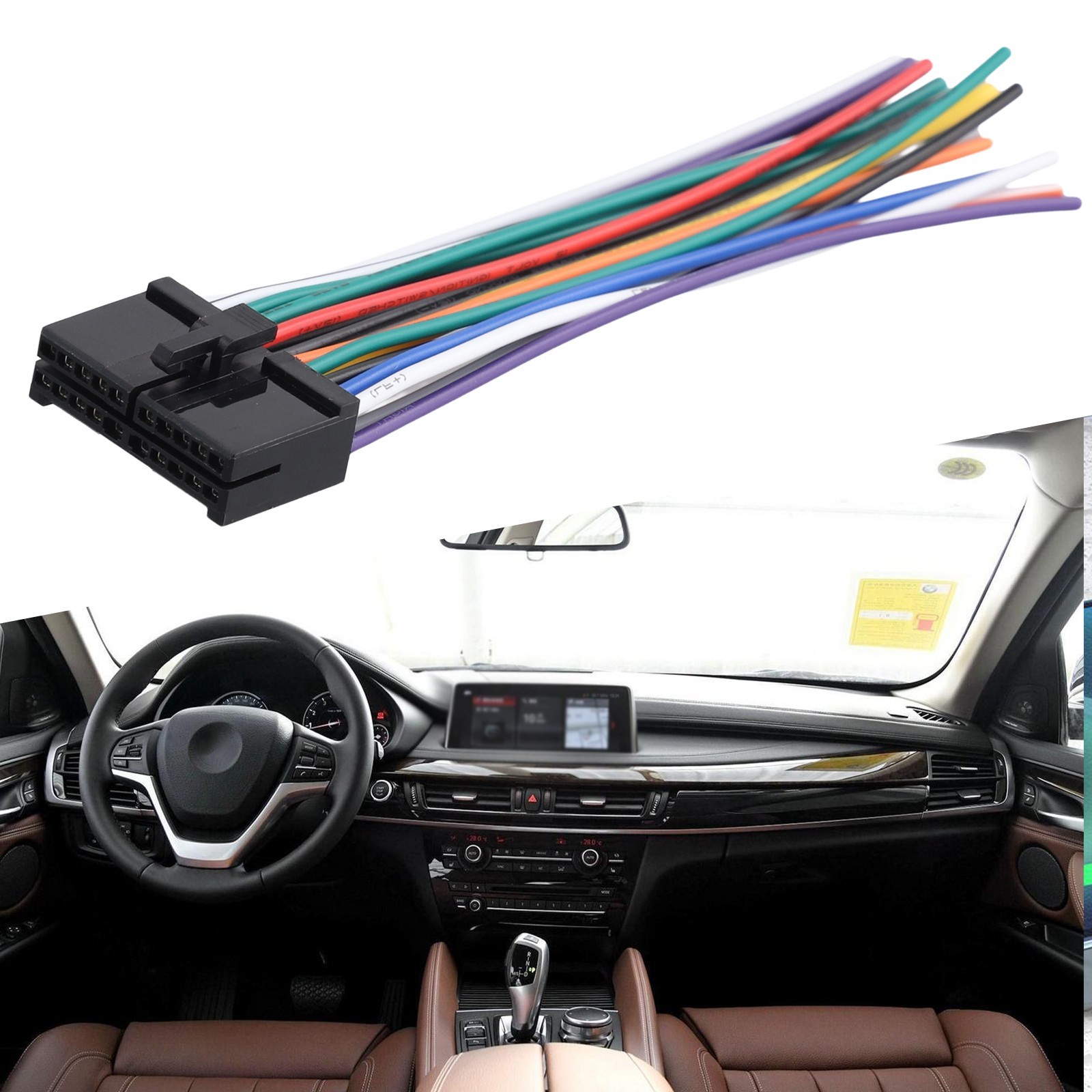 Easy Installation 20pin Car Radio Wire Harness Suitable for Most Car Radios