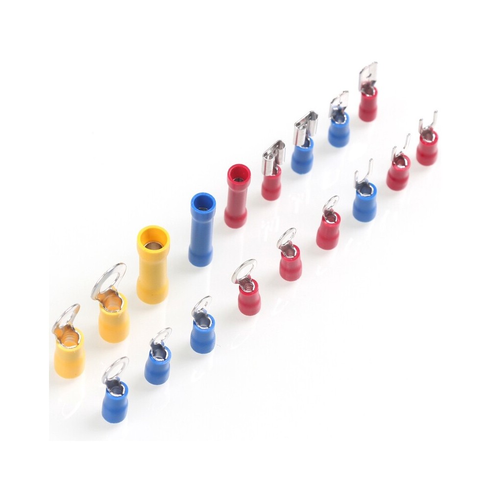 300PCS Assorted Insulated Electrical Wire Cable Terminal Crimp Connector Set