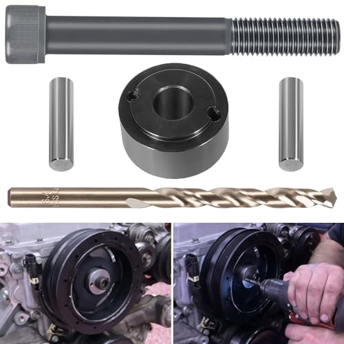 For LS LT Crank Pin Kit Crankshaft Damper Drill Pinning Fixture Tool For LS1