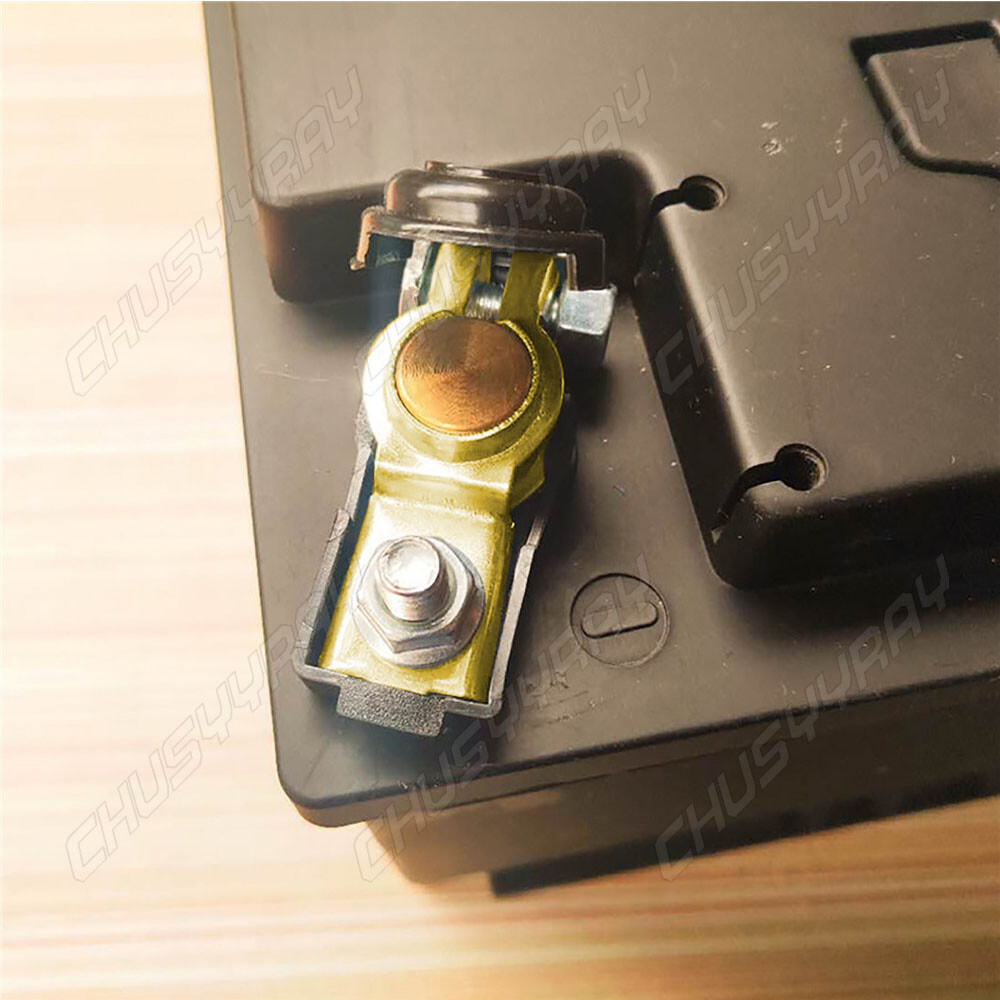 NEW Car Battery Terminal Connectors Clamp 2x Wire Lugs Cable Ends Copper Eyelet