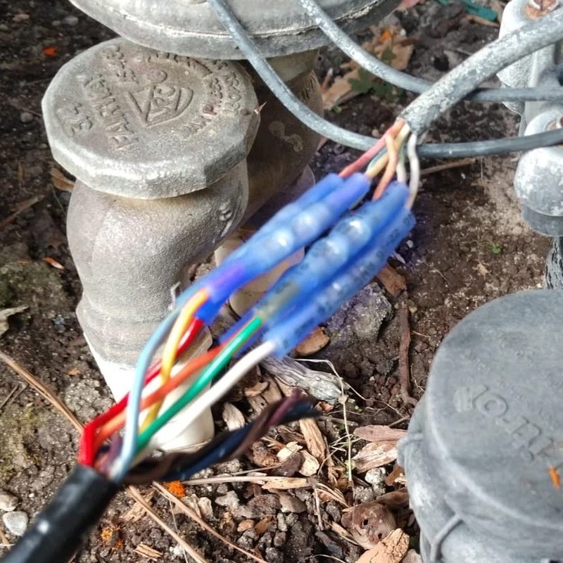 200X BLUE HEAT SHRINK BUTT CONNECTORS WIRE 14-16 GAUGE WATERPROOF WIRING