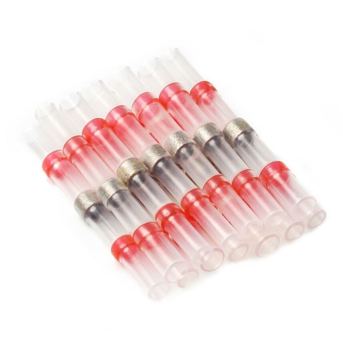 340/50Pcs Solderstick Waterproof Solder Wire Connector HOT Shrink Butt Terminals