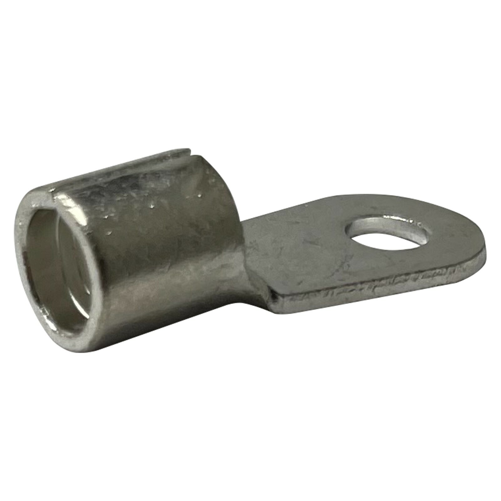 (25) Non-Insulated 6 Gauge #10 Ring Terminal Uninsulated Bare Wire Connector USA