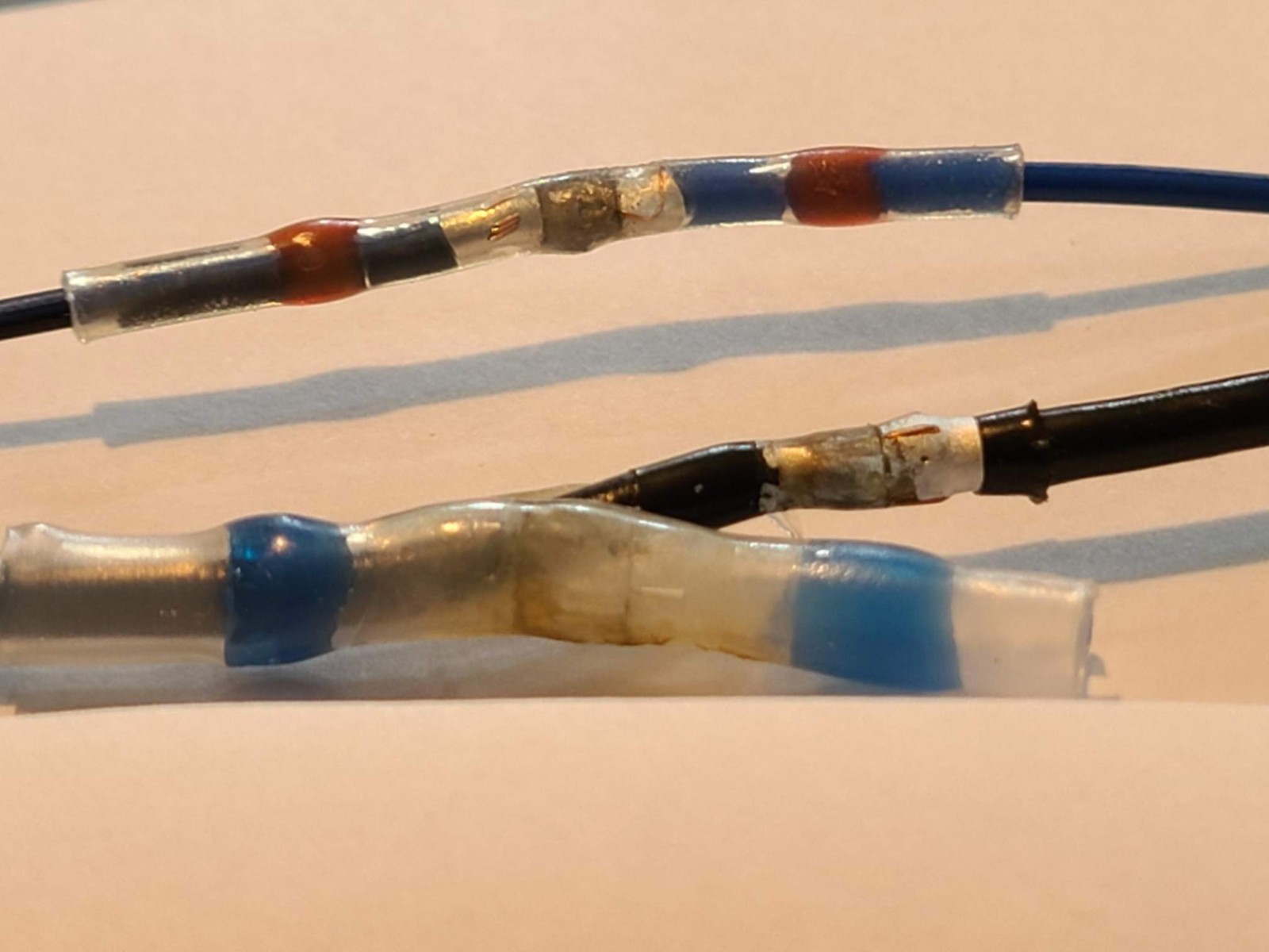 820 Heat Shrink Wire Connectors kit Solder Seal Sleeve Butt Terminals Waterproof