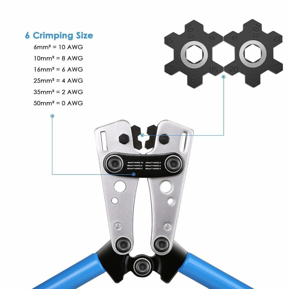 140Pcs Battery Cable Lugs Eyelets Copper Ring Terminals Crimp Wire Connectors US