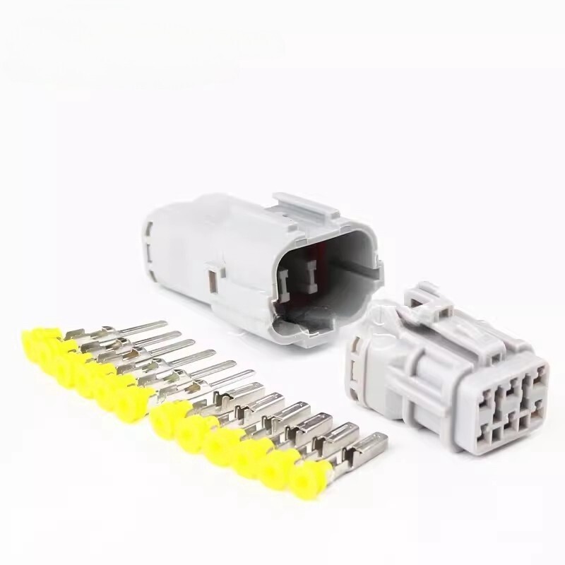 10 pairs 6pin Automotive connectors Tail light plugs 2.0mm DJ7061Y-2-11-21