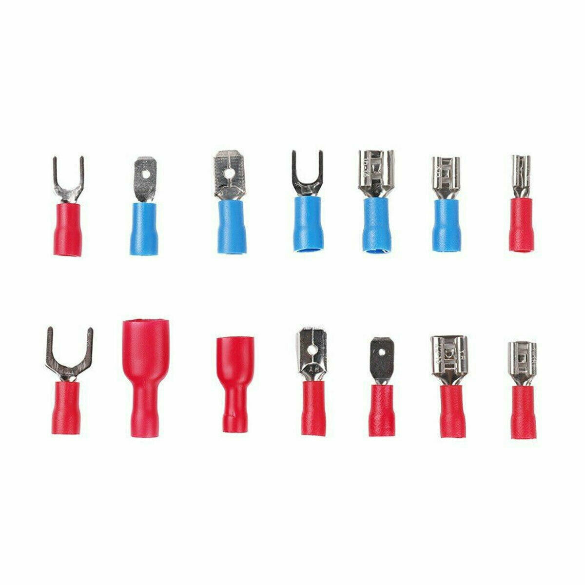 1200PCS Assorted Insulated Electrical Wire Terminals Crimp Connectors Spade Kit
