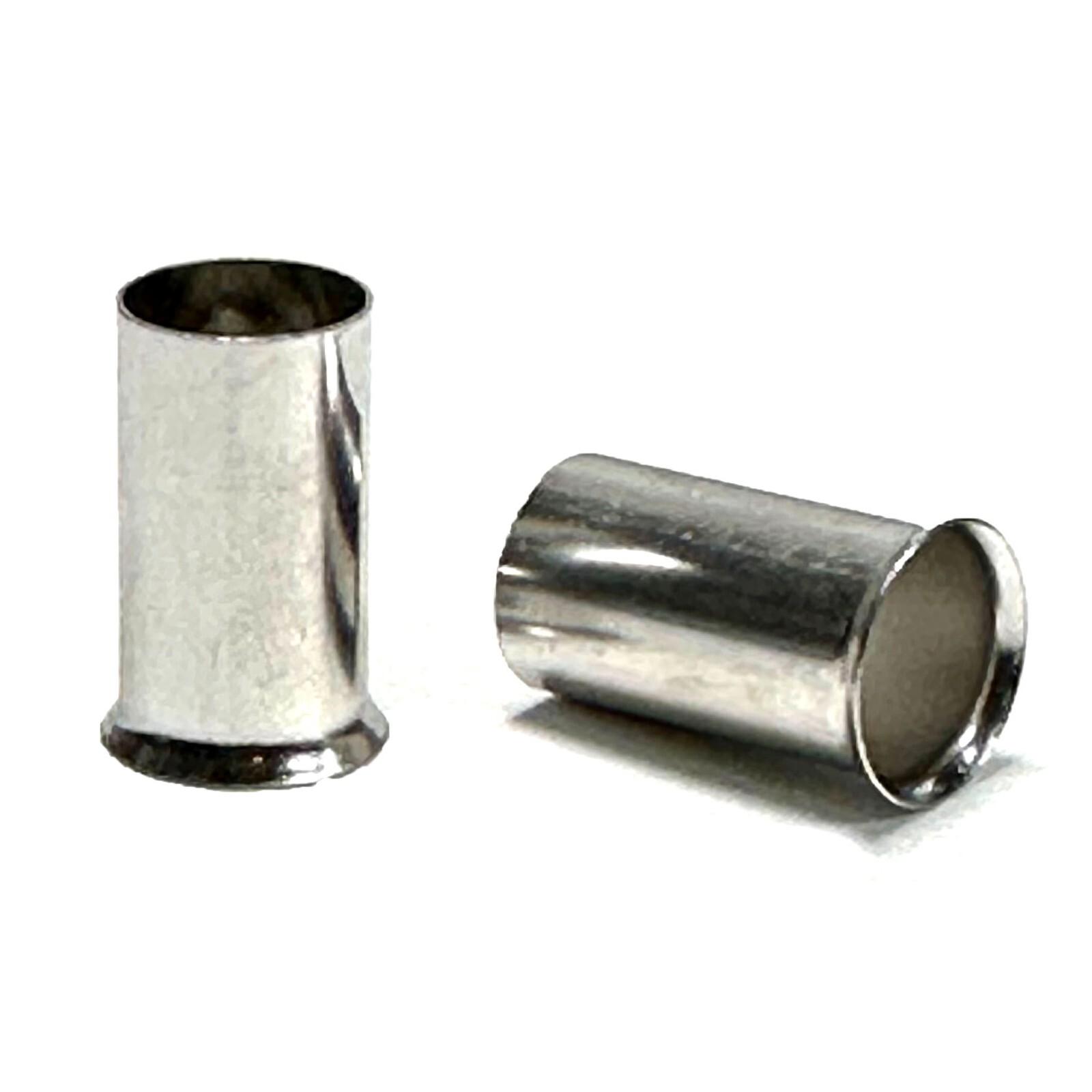Lord of Bass 12PK 2/0 Gauge Uninsulated Wire Ferrules Crimp Tinned Copper