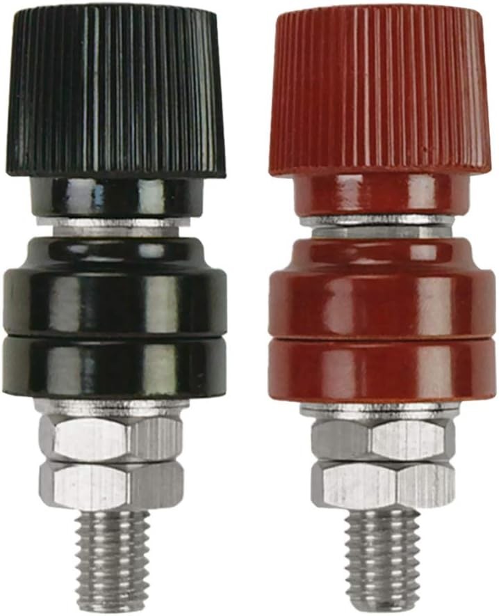 Ampper M6 Remote Battery Terminals, 1/4″ 150A 12V Battery Jump Post Remote Termi