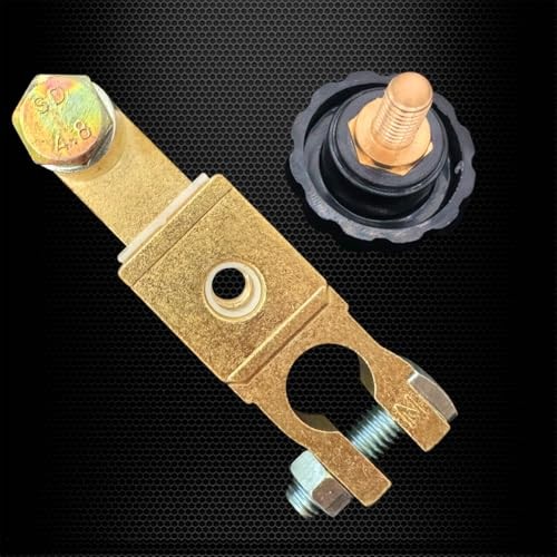 Top Post Battery Disconnect Switch 12V, Quick 1 Pack Top Post W/ Top Bolt