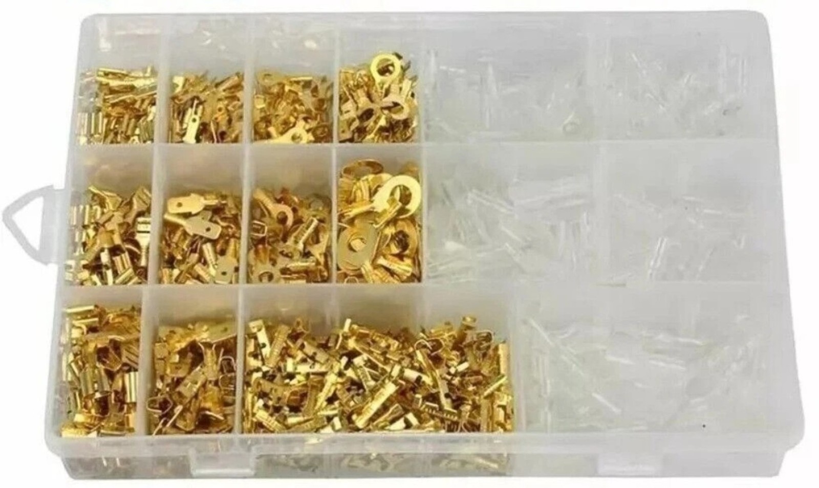 1000PCS Assortment Spade Male Female Terminals Electrical Wire Crimp Connectors