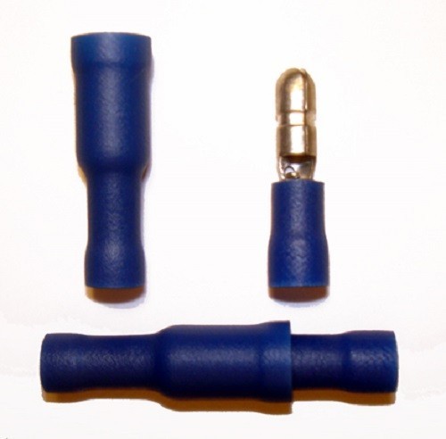 (100) 16-14 GAUGE BULLET CONNECTORS WIRE TERMINALS M/F