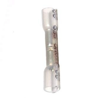 22-24ga Heat Shrink – Crimp & Seal – Polyolefin Butt Splice Connector (100EA)