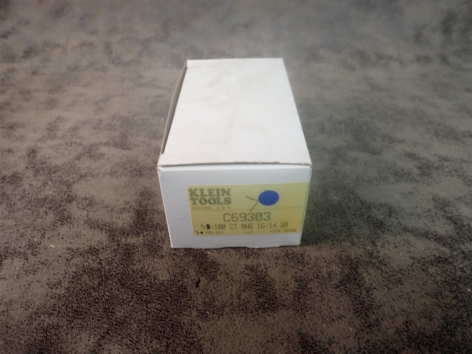 Klein/Vaco C69303 Insulated Snap Terminals 16-14 AWG, 3-100 Packs 300 Total G40