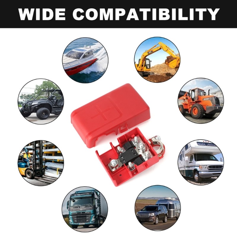 32V 400A Battery Terminal Connector High Performance Automotive Power Fuse Box