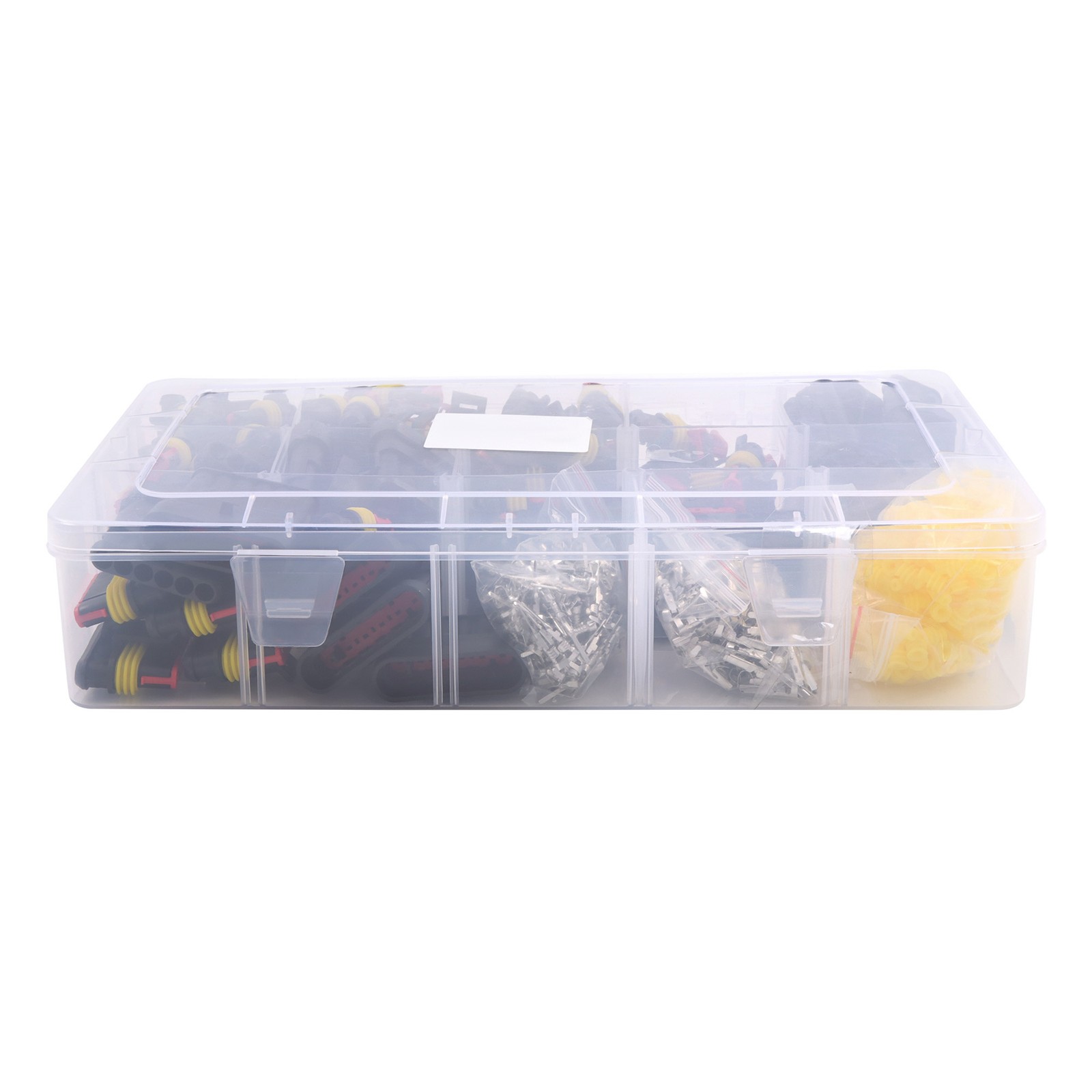 800Pack 50Sets Waterproof Auto Wire Connectors 1-6Pin with Ratchet Crimping Tool