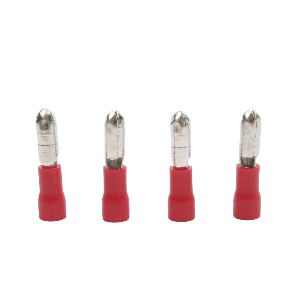 100PCS Insulated Bullet Crimp Wire Male/Female Connectors Splice Terminals Kit
