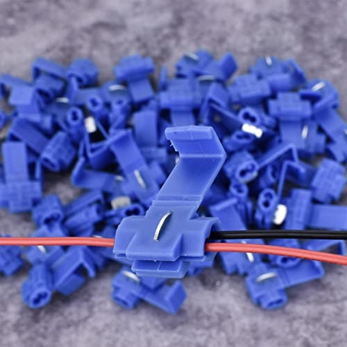 AccEncyc 60Pcs Solderless Quick Splice Wire Connectors 18-14 AWG Splice