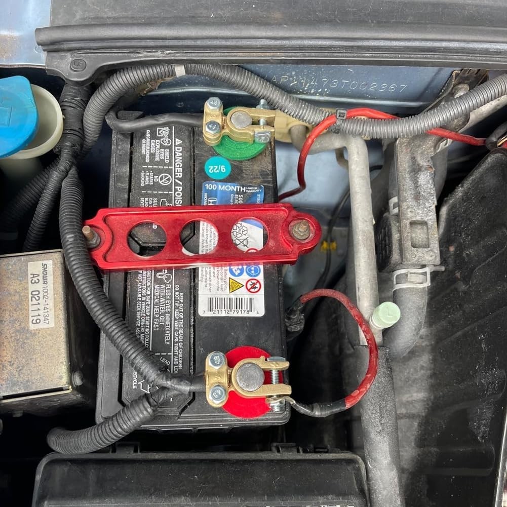 Durable Brass Battery Terminal Connectors Set for Marine and Auto Applications