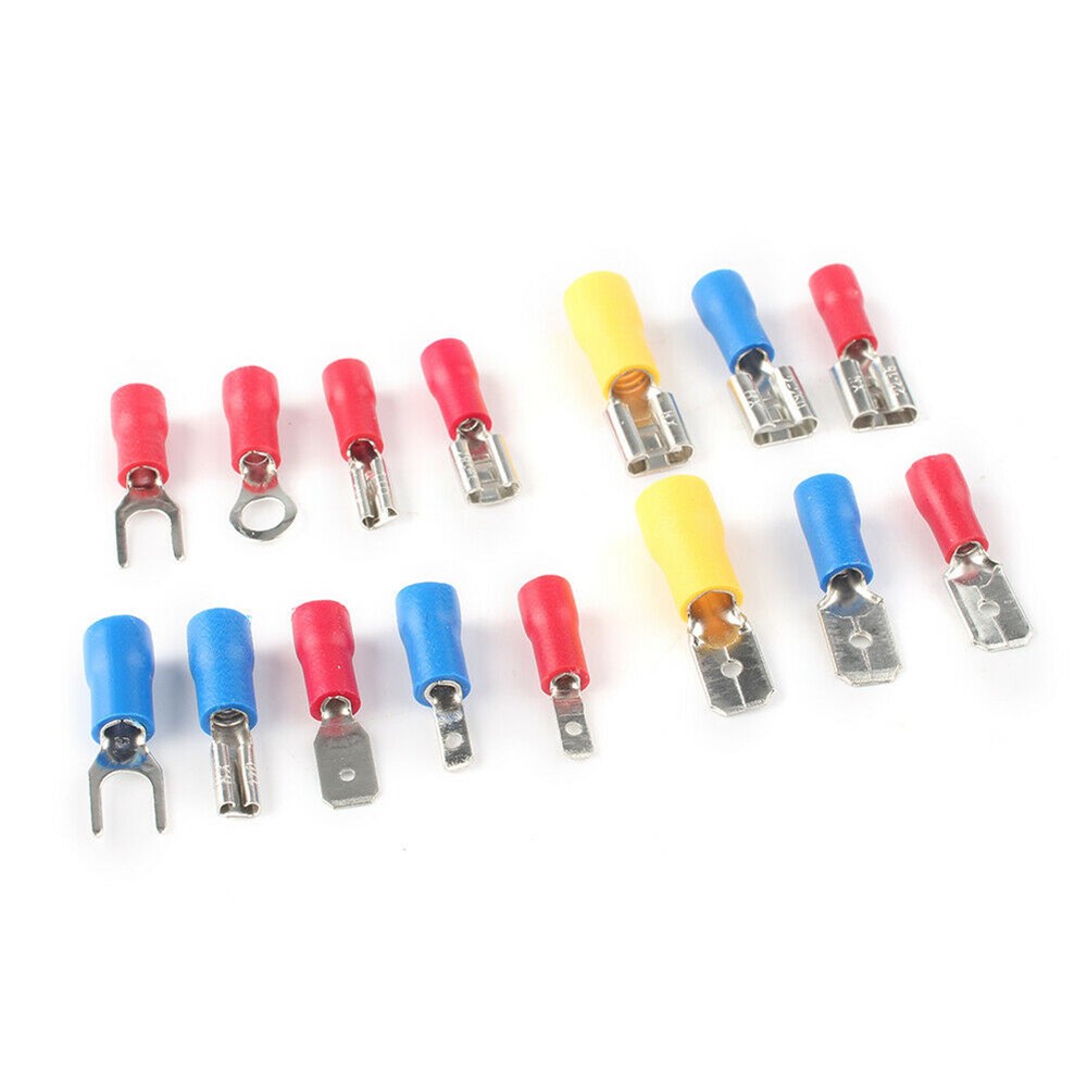280pcs Assorted Insulated Spade Terminals Crimp Electrical Wire Connectors Kit