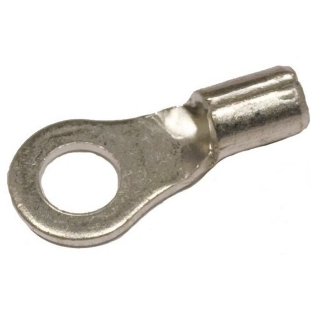 High Temp Ring Terminals 16-14 AWG, 1/4″ Stud, Nickel-Plated Steel – 200 Pack fo