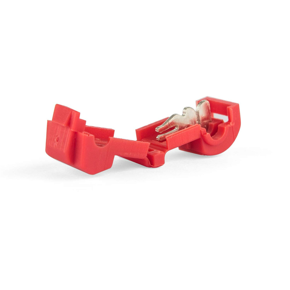 50 pairs Red T-Taps& Male Insulated Quick Splice Lock Wire Terminals Connectors