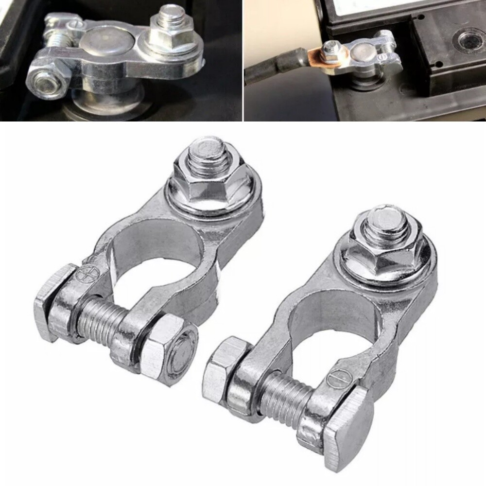 16-18mm Car Battery Connector Terminal Clamp Clips Zinc Pile Head For Truck Boat