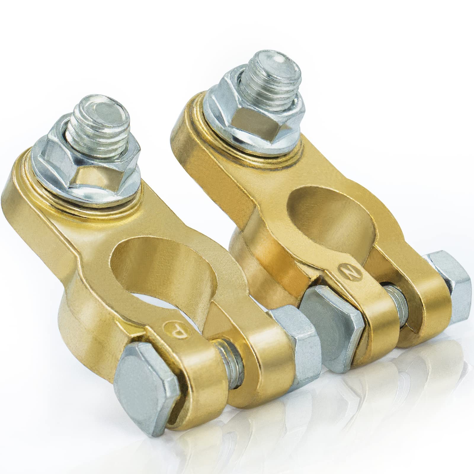1 Pair Battery Terminal Connector Heavy Duty Cable End Connector Compatible