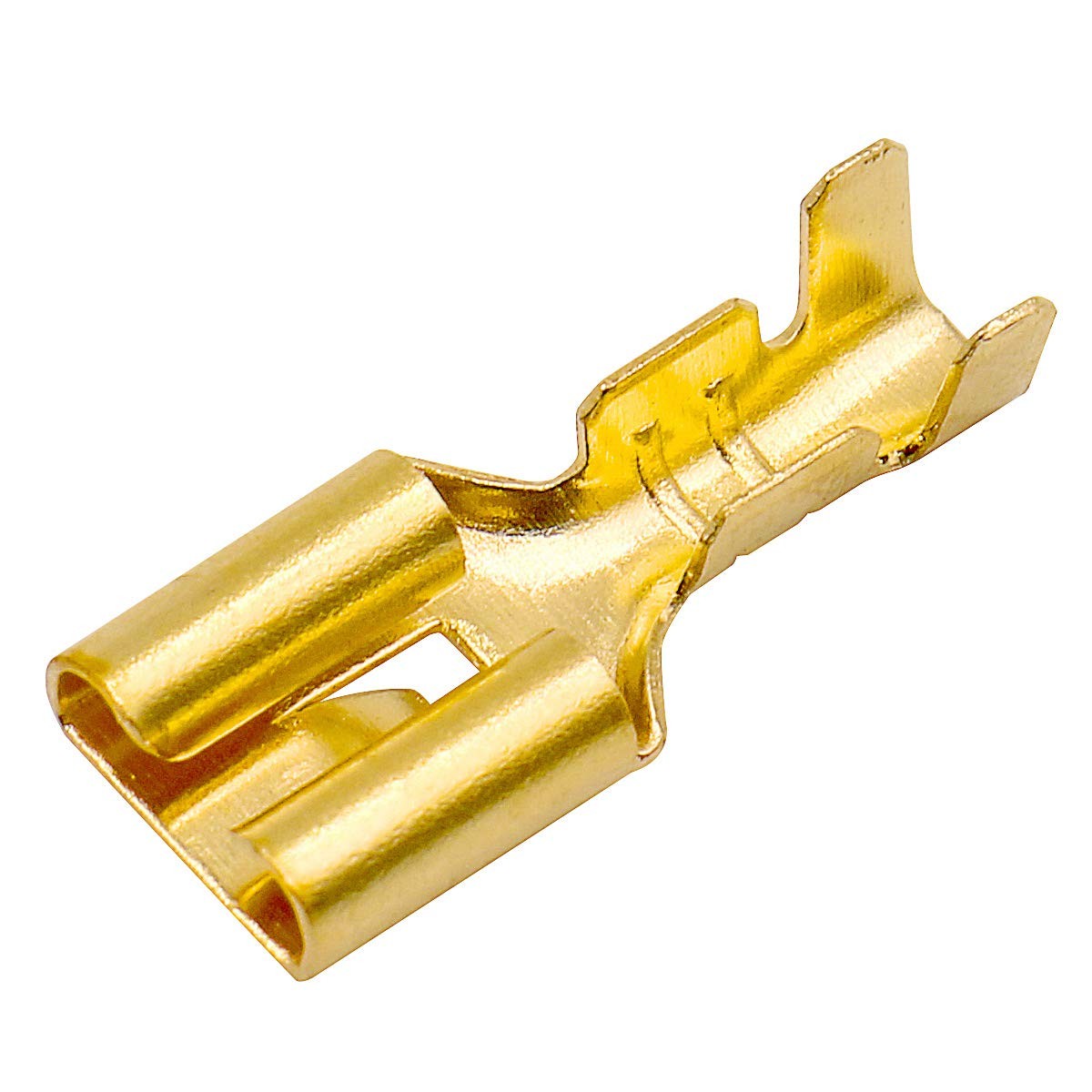 Female Spade Quick Splice Crimp Terminals 6.3mm Connector Gol