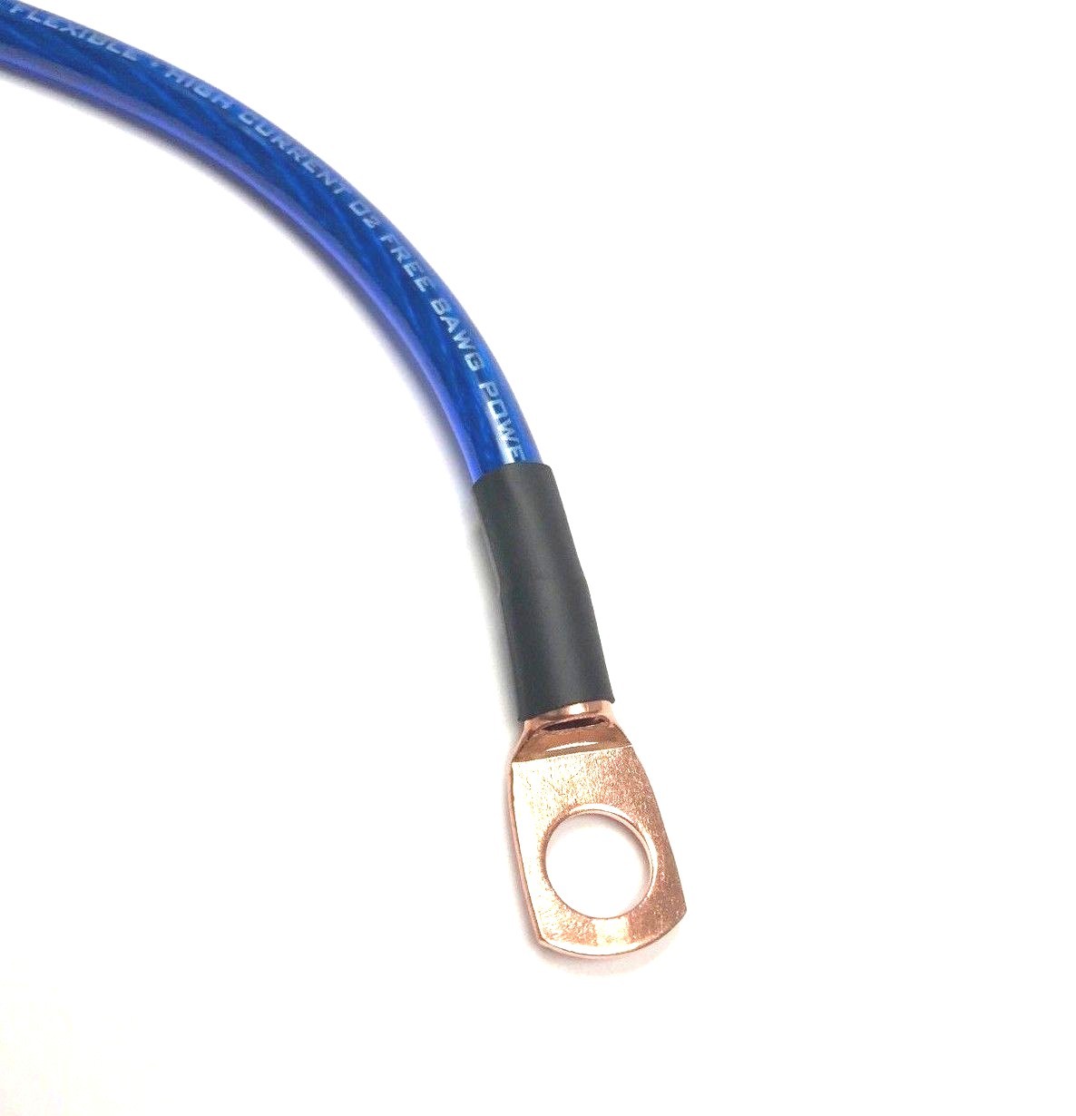 8 GAUGE COPPER 5/16″ RING 10 PACK CRIMP TERMINAL CONNECTOR AWG GA W/ HEATSHRINK