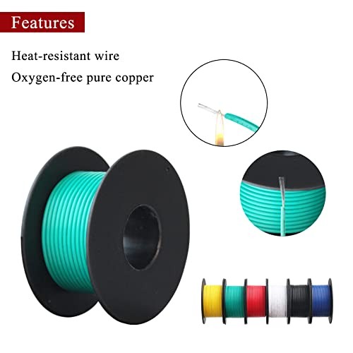 18 Gauge Electrical Wire,18 awg Wire-XINWANG 18 18 AWG (0.75 mm² / 6 M) – PVC