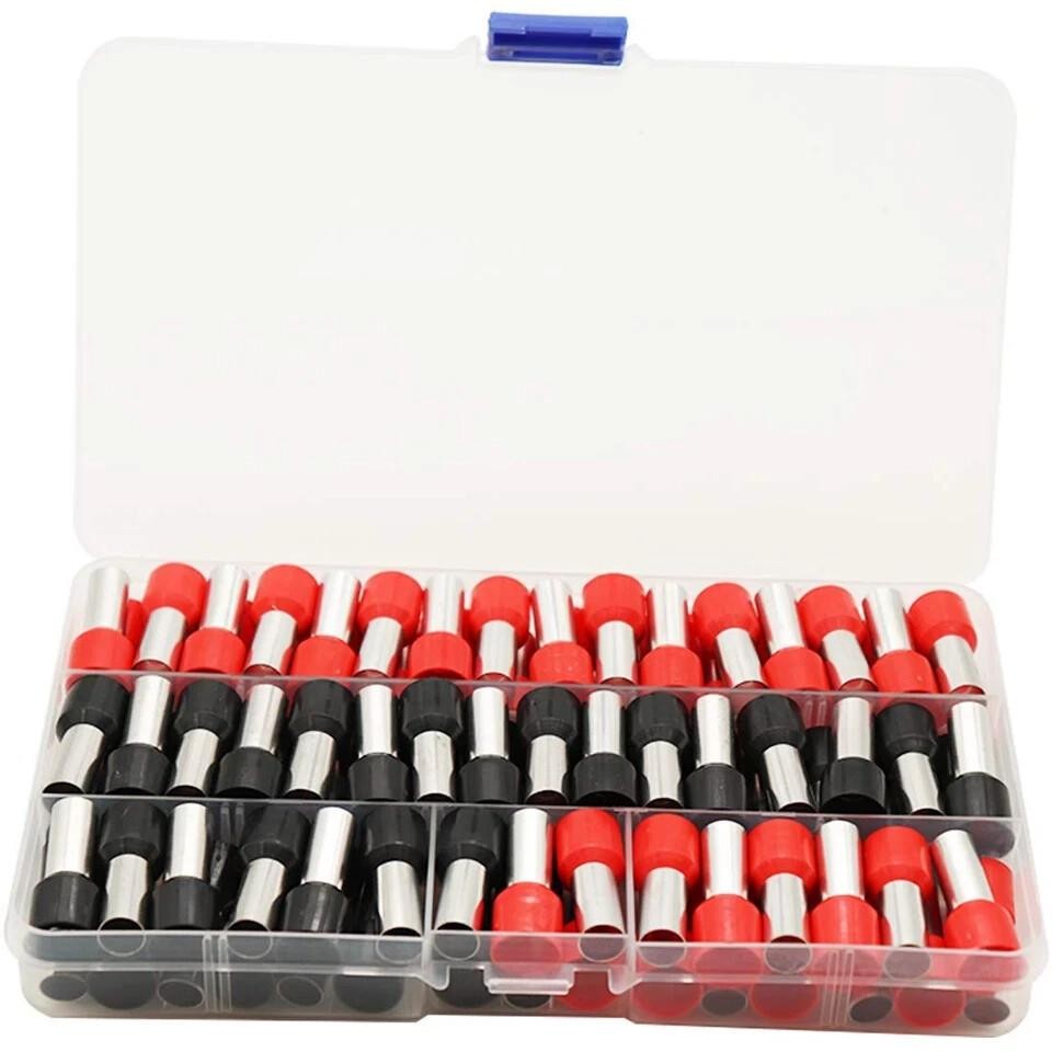 Xffcsec 70pcs 4 Gauge Ferrule Connectors – Insulated End Terminals for Car Am…
