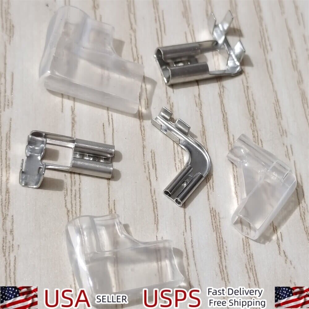 Spade Terminals Flag Crimp Wire Connectors w/Insulating Sheath6.3mm 2.8mm 4.8mm