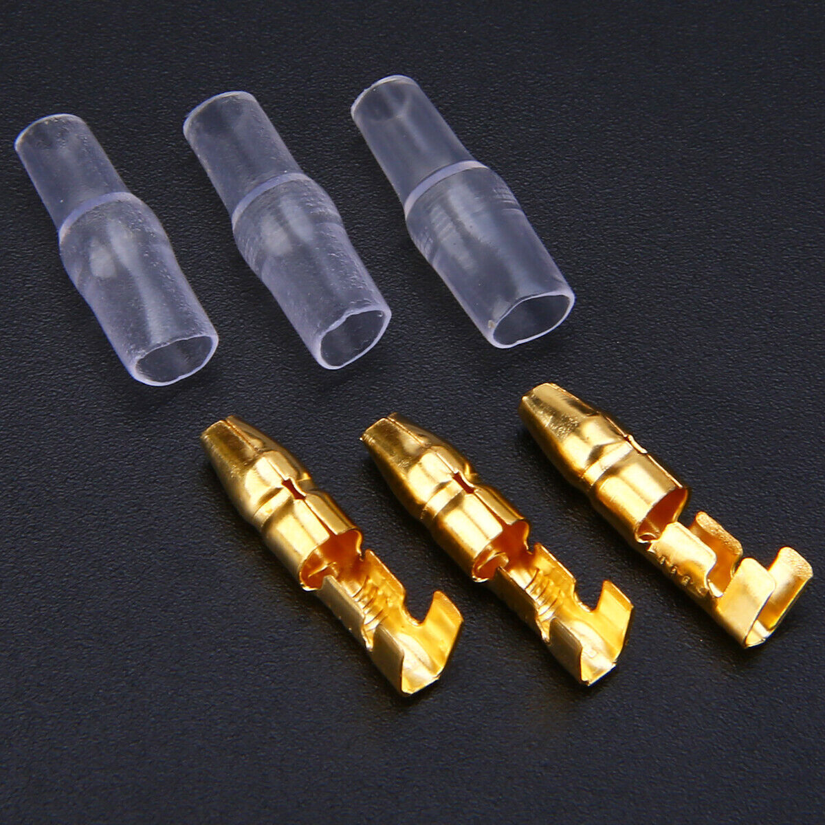 50PAIRS Insulated 4.0mm Bullet Terminals Female Male Crimp Wire Cable Connectors