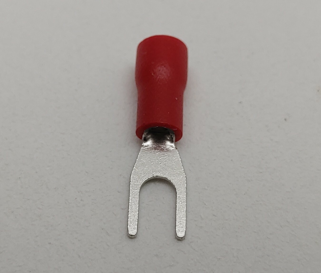 20x #6 Red Spade Terminal 22-16 AWG Wire Electrical Connector Fork End Crimp On