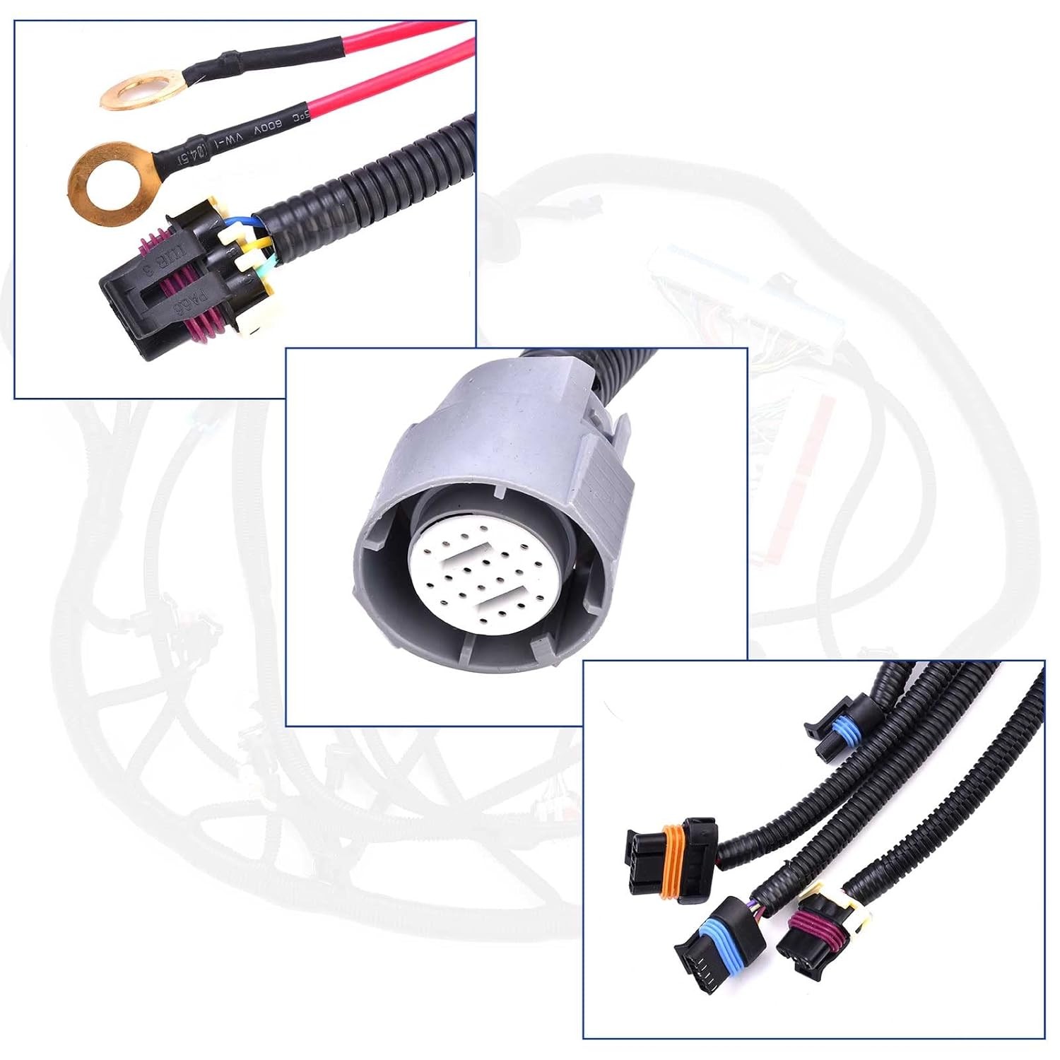 4L60E Engine Wiring Harness LS Swap Standalone Wire Compatible with GM DBC LS1 4